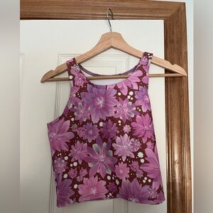 Rachel Pohl Bloodroot Flower Crop Top